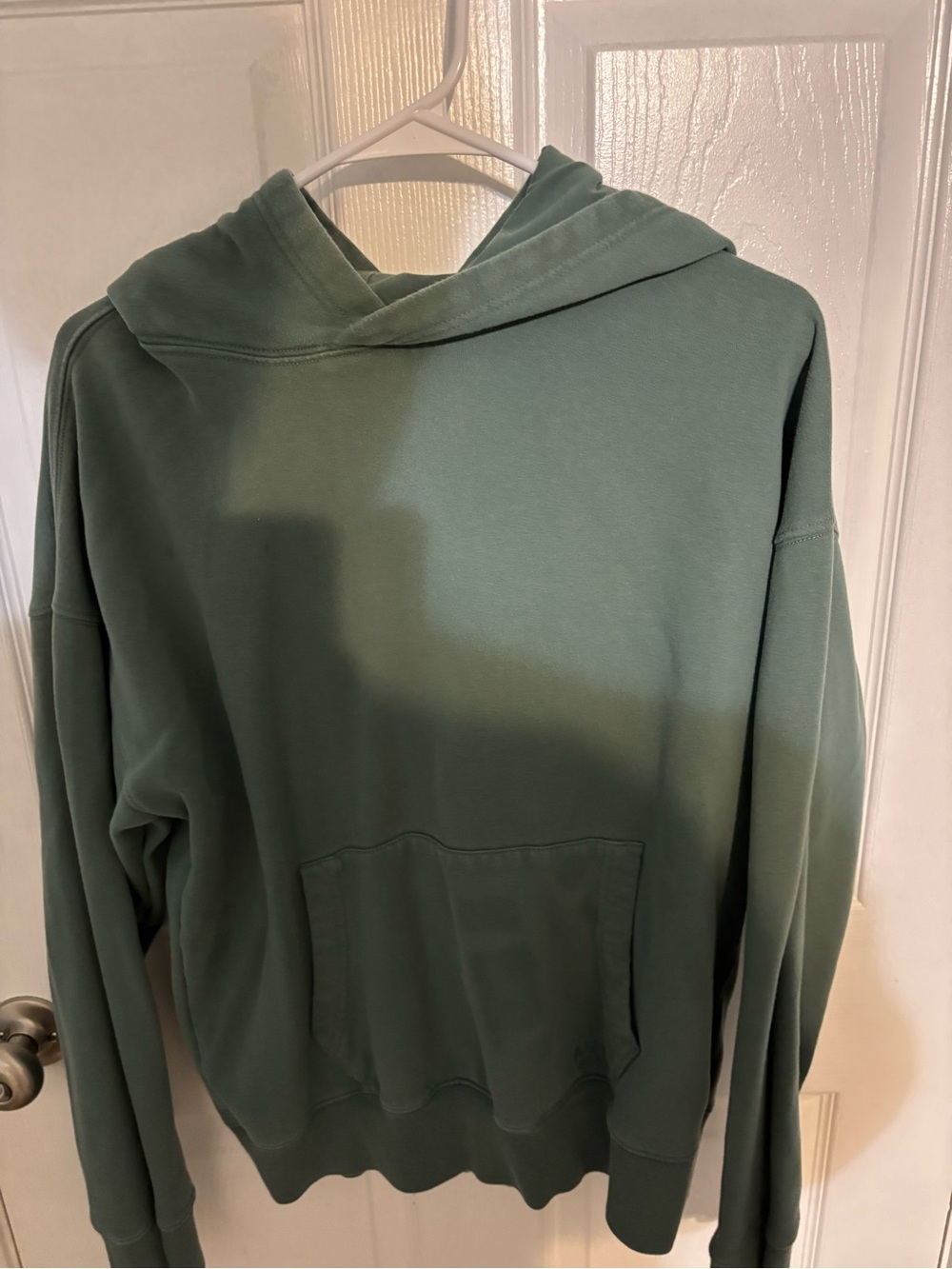 Aeropostale Men's Green Pullover Hoodie